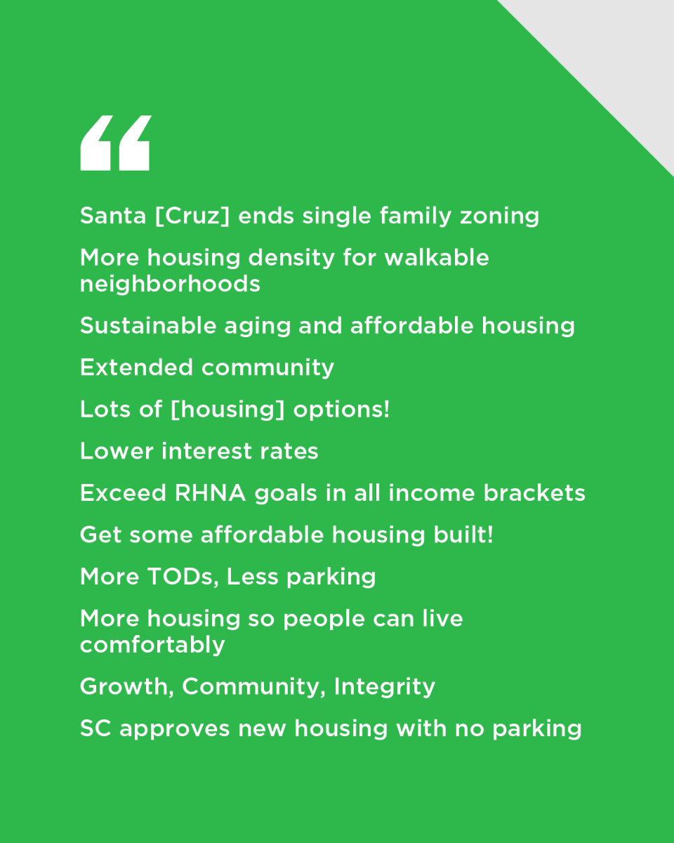 workbenchbuilt's tweet image. What’s your housing wish for 2025?
Friends from our community wrote some of their housing wishes and they’ve been our office decorations for this holiday season as well as inspiration for the new year. We&apos;d love to hear yours!

#morehomes #housing #yimby #santacruzhousing