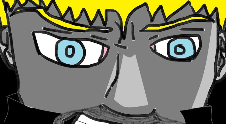 AvengeKnights's tweet photo. Art of the Day: "Yellow Hair Man". Buy at: https://t.co/LkZstY8g8Z https://t.co/k0YhkfvhjN