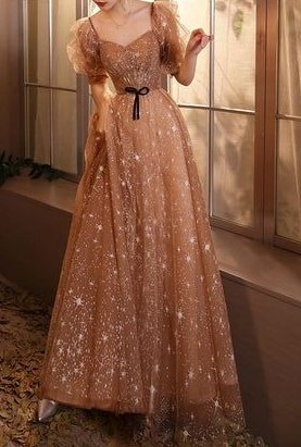 Time to pull out the sparkly dress she spent money on (Maybe all of her Christmas money)