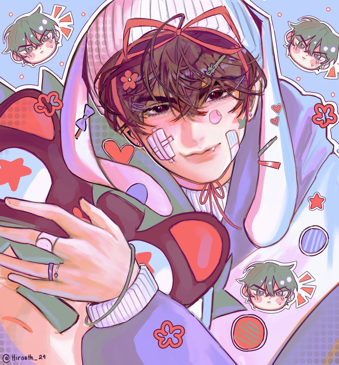 THE CUTEST EVER 

#ALNST #에이스테 #alienstage #ALNST_IVAN #arttwt #fanart
