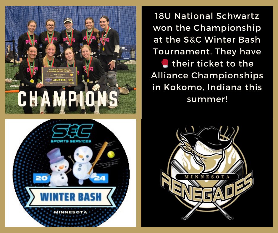 Minnesota Renegades (@mnrenegadessb) on Twitter photo 