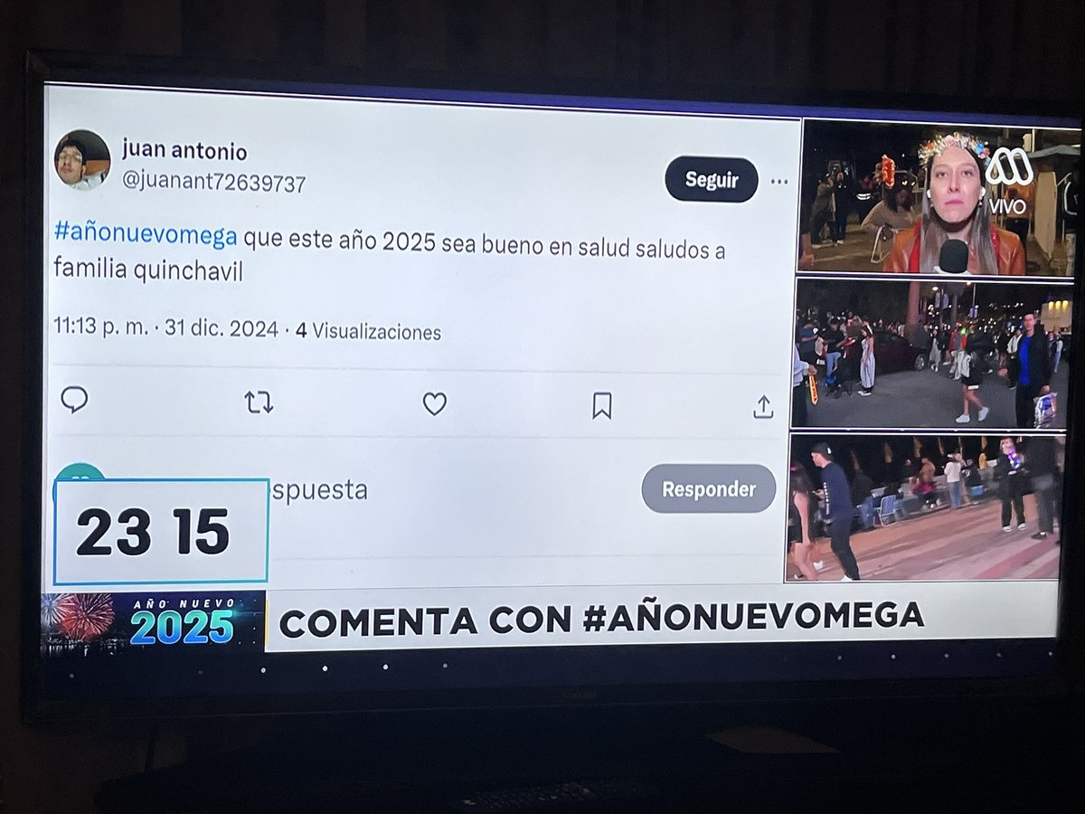 Criduco's tweet photo. #añonuevomega disfrutando otro año nuevo junto a Darynka! 
Feliz 2025!! https://t.co/mi6aAoX3fi