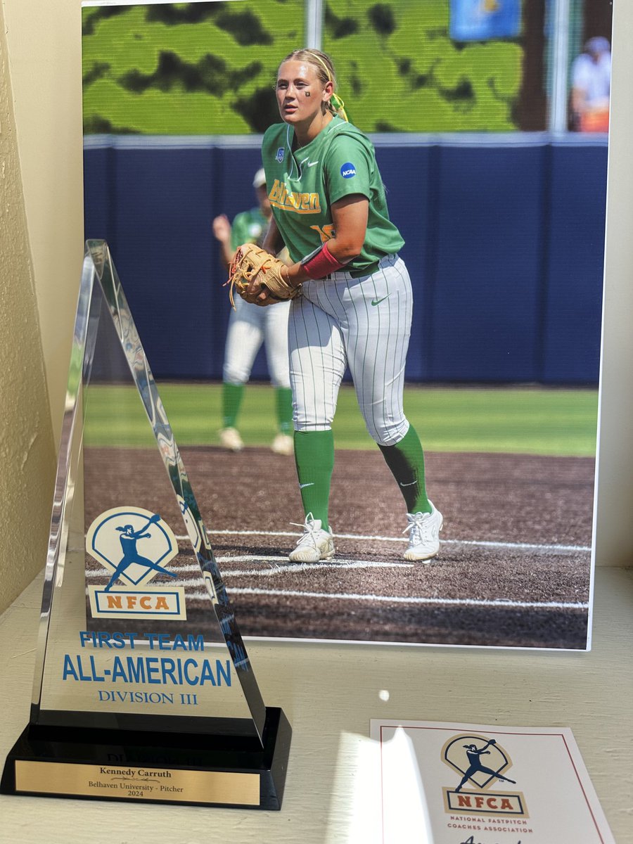 Kevin Griffin (@bucoachgriffin) on Twitter photo More 2024 in Review for <a href="/BelhavenSB_/">Belhaven Softball</a> Kennedy Carruth was as good as they come. She was the best pitcher in the country in NCAA D3 and now she’s running our pitching staff! More 2024 in Review for <a href="/BelhavenSB_/">Belhaven Softball</a> Kennedy Carruth was as good as they come. She was the best pitcher in the country in NCAA D3 and now she’s running our pitching staff!