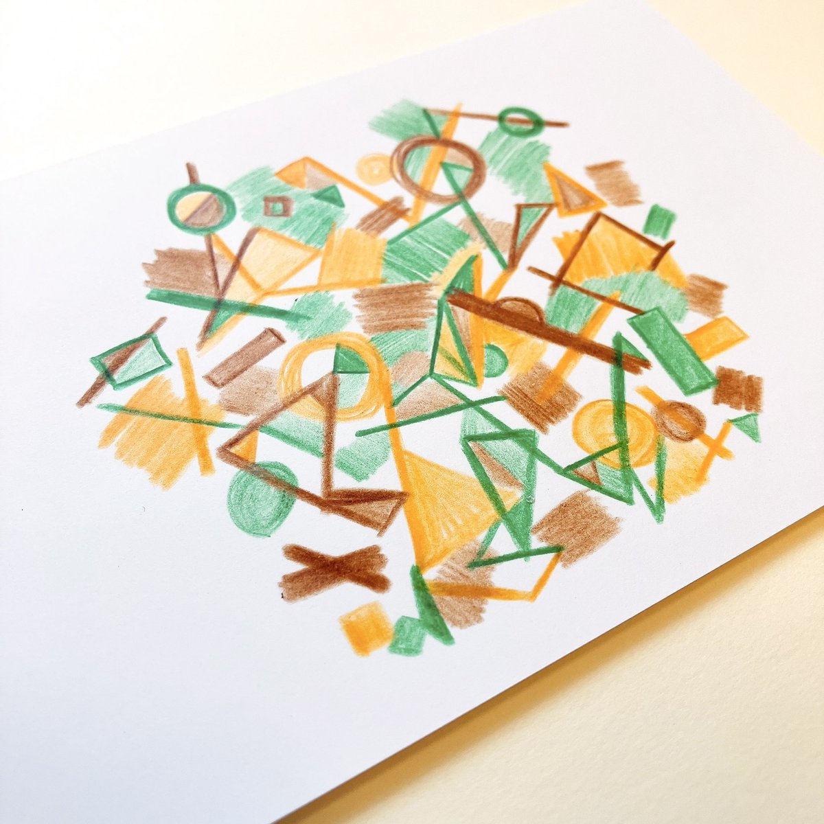 あけましておめでとうございます🎍
私はあつ森で年越ししました🤣

皆様今年もよろしくお願いします☀️
いい年にしましょうね〜！

#イラスト #ポストカード #色鉛筆画