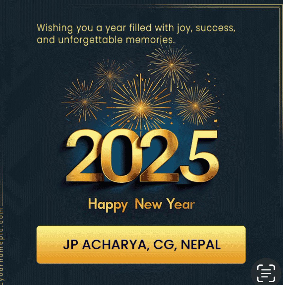 Jhakka9's tweet photo. Happy New Year 2025 !!! https://t.co/LSvZVefi3c