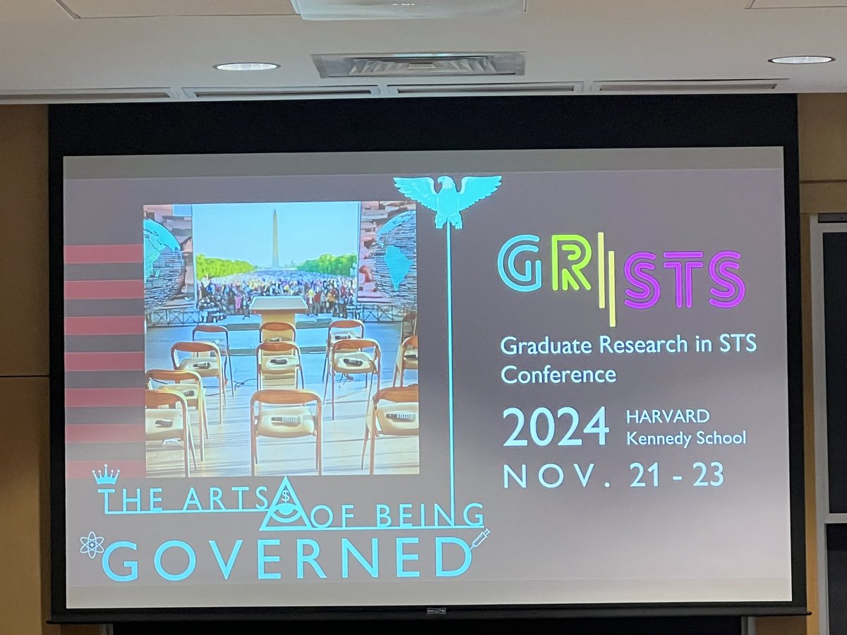 zeynabalinyc's tweet photo. Excellent discussions about ‘doing democracy’ in the age of technoscience, at the GRiSTS conference @HarvardSTS at Harvard Kennedy School  https://t.co/nAG1Lex6hG The Arts of Being Governed: Reason and Expertise in a Contested World. https://t.co/IIcU3rFIJu https://t.co/9ByW3mMk5z