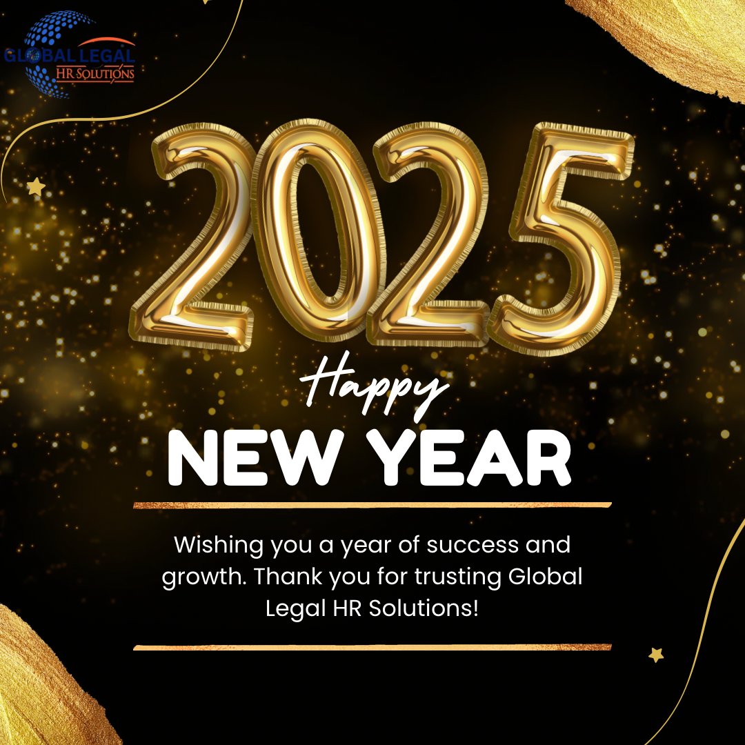LegalHRSolution's tweet image. Happy new year!🎉🙌

#newyear #newyearsresolution #newyearmotivation #NewYear2025