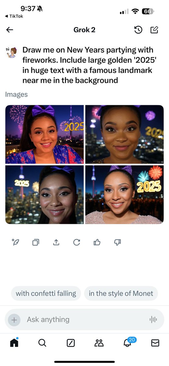 JaffaJones00's tweet photo. i asked AI for a picture…. 

who is that?! 😂 https://t.co/1vDGp3MzsT