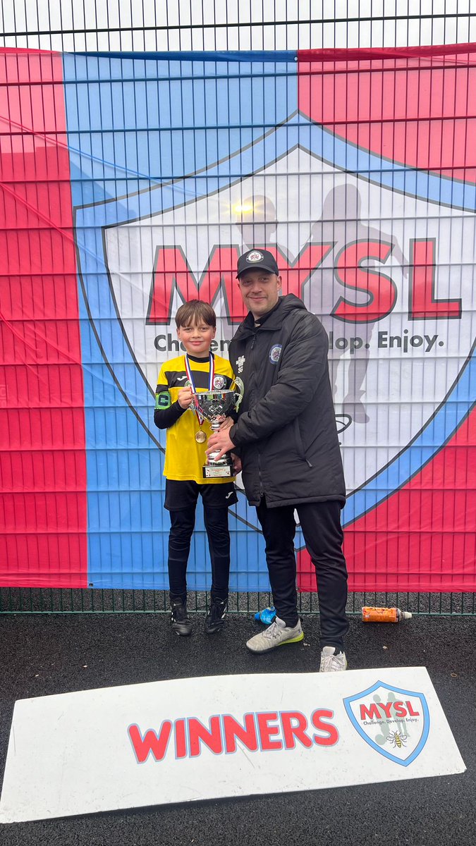 My Stalybridge Celtic U11 team have only been together for 4 months and we have won the MYSL Cup and gained promotion, and then yesterday we won the Greater Manchester Cup. Couldn't be more proud of these kids. Best thing I have ever done! 💙