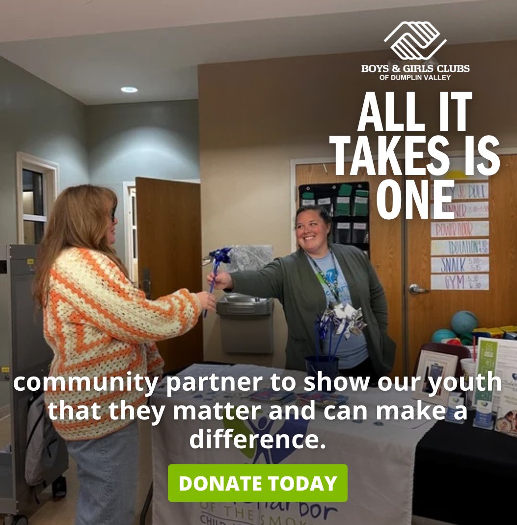 <a href="/SafeHarborCACTN/">Safe Harbor CAC</a> recently visited our Strawberry Plains Club site to share  resources with families in our community. 🙌✨ 

A $100 donation can support initiatives that empower youth to thrive. 💙  

🔗 Donate: my.simplegive.com/app/giving/bgc… or text GIVE to 865-761-3236 to be the one!