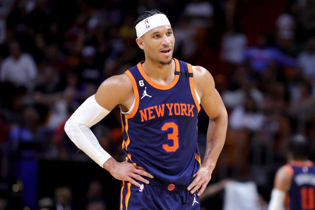 chrisbkatz's tweet photo. Call me crazy but Josh Hart should be an all star and here’s why:

- 9th in NBA in FG% (only guard in the top 15)

- Top 30 in RPG, APG, SPG (Jokic is the only other player in the NBA to also be)

- 5th in +\- in the entire league (more than Tatum, Spida, Jokic)

He’s been a STUD https://t.co/F7fEAG9M1e