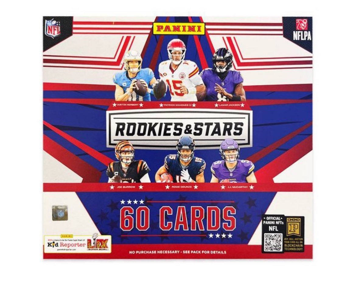 🎁 New Year’s Giveaway! 🎁

Here’s your chance to win a FREE 2024 Panini Rookies &amp; Stars 🏈 Longevity Box!

- Like &amp; Repost 
- Join my FREE discord ⬇️

discord.gg/E2cKpwm5

Once in discord go to “New Year’s Giveaway” channel and react to the giveaway. Winner will be randomly