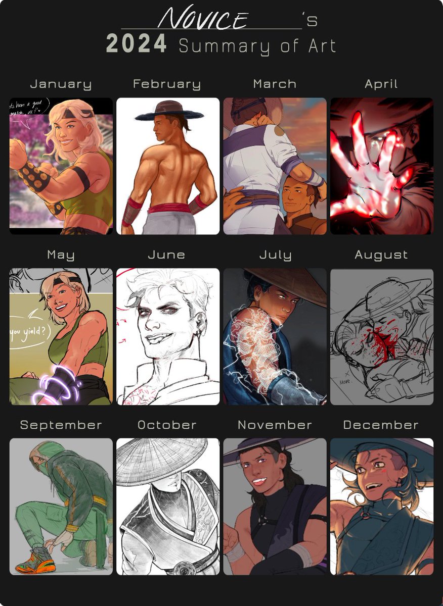 Happy new year!! 🎆✨✨✨

Thanks for sticking around 🤩

#mk1 #MortalKombat1 #summaryofart2024