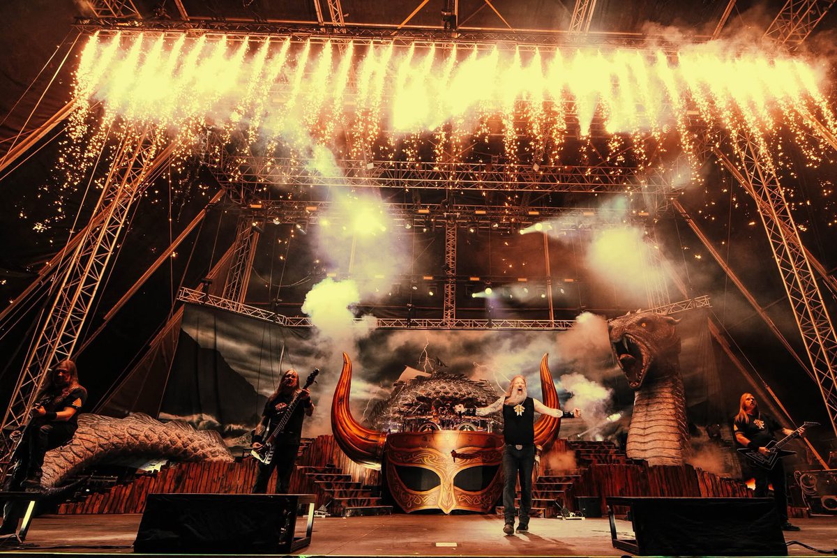 AmonAmarthBand's tweet photo. Thank you for joining us across countless raids in 2024 fellow Vikings. We look forward to crossing paths again on the battlefield in 2025. Cheers to you all! ⚔️🛡️ https://t.co/KlrjwA4Muq