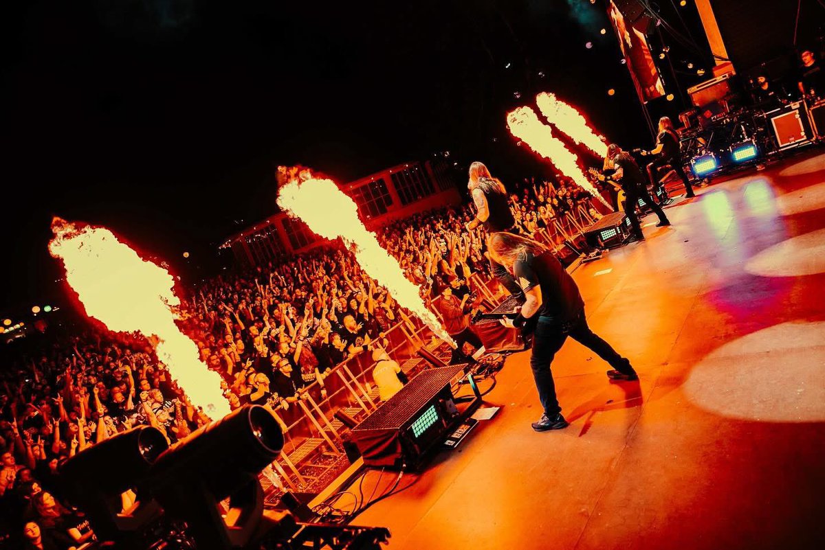 AmonAmarthBand's tweet photo. Thank you for joining us across countless raids in 2024 fellow Vikings. We look forward to crossing paths again on the battlefield in 2025. Cheers to you all! ⚔️🛡️ https://t.co/KlrjwA4Muq