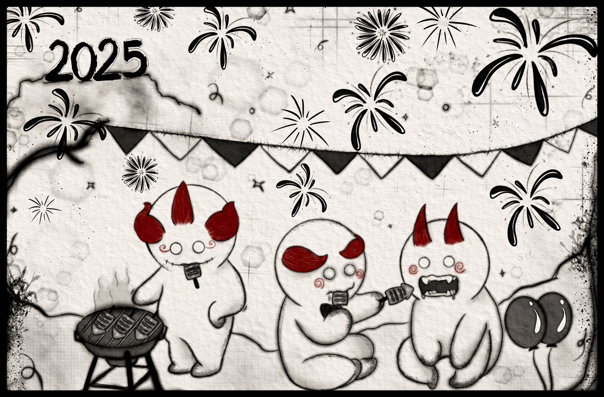 zo_kyoo's tweet photo. Happy New Year 2025 https://t.co/zPyRdoKedT