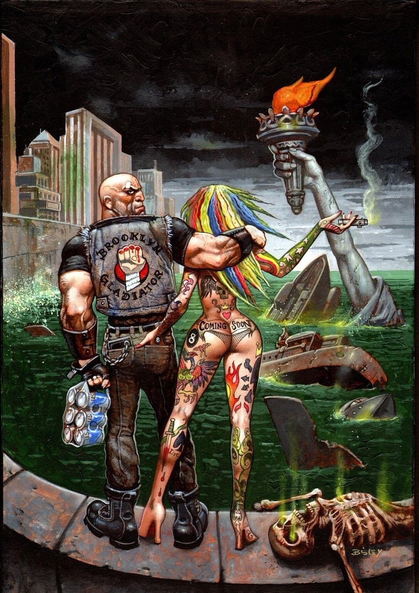 afrocosmist's tweet image. Simon Bisley