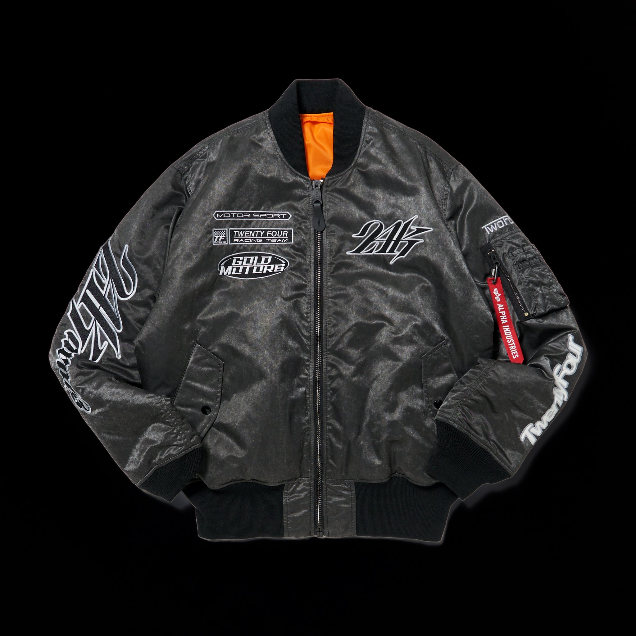 ALPHA INDUSTRIES 24karats ワッペンMA-1 2000型 24karats on X: 