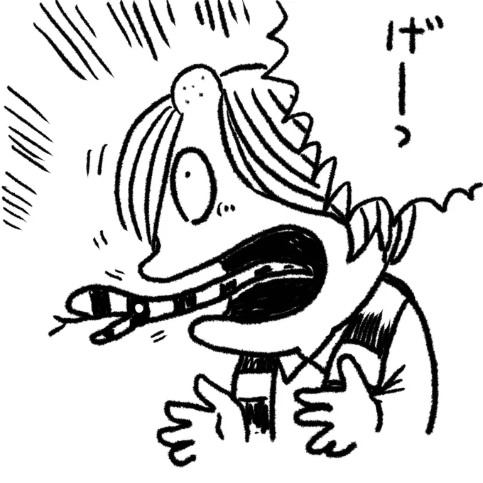 アニメの鬼太郎はなんで胃の中に蛇を飼ってないのか。 
