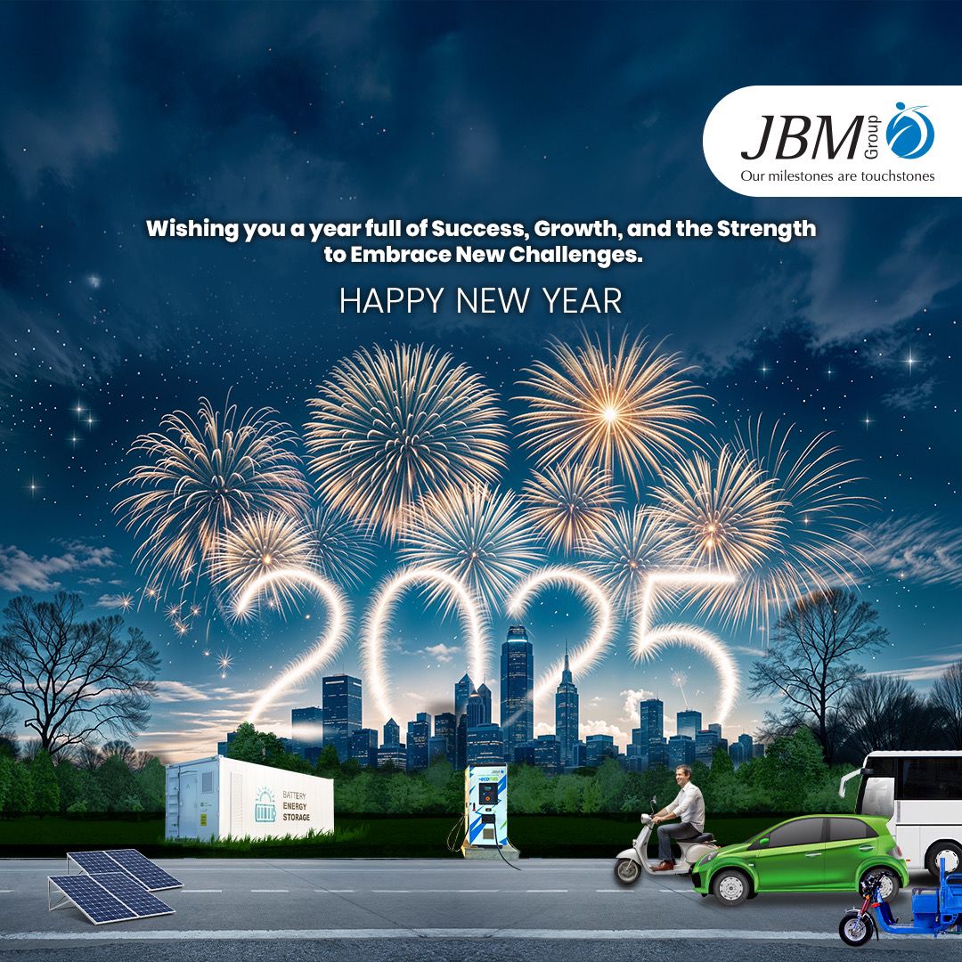 JBMAuto's tweet photo. Team JBM wishes you a Happy New Year! Here's to innovation, growth, and sustainable progress in 2025!

#TeamJBM #HappyNewYear2025 #Innovation #SustainableProgress #JBMGroup #GrowthJourney #FutureReady #EngineeringExcellence #TogetherWeCan #GlobalImpact https://t.co/iI4ARtiZLW