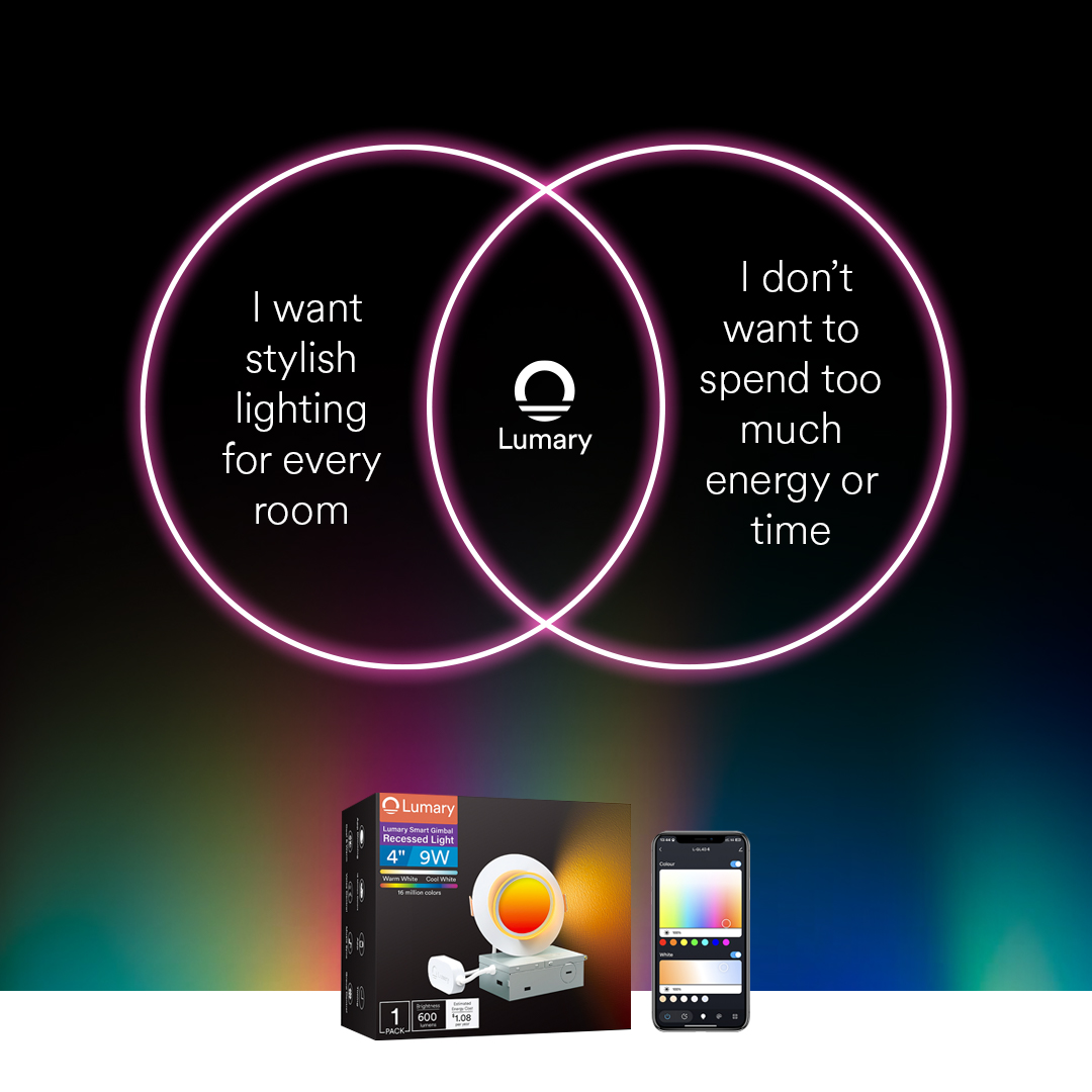 lumary_official's tweet image. New Year's resolutions? ✨ Simplify your life should be at the top of the list! Lumary offers smart lighting without the headaches. From indoors to outdoors, one solution for every space. Swipe to discover how Lumary makes your 2025 easier. #NewYearNewHome #SmartHomeTech