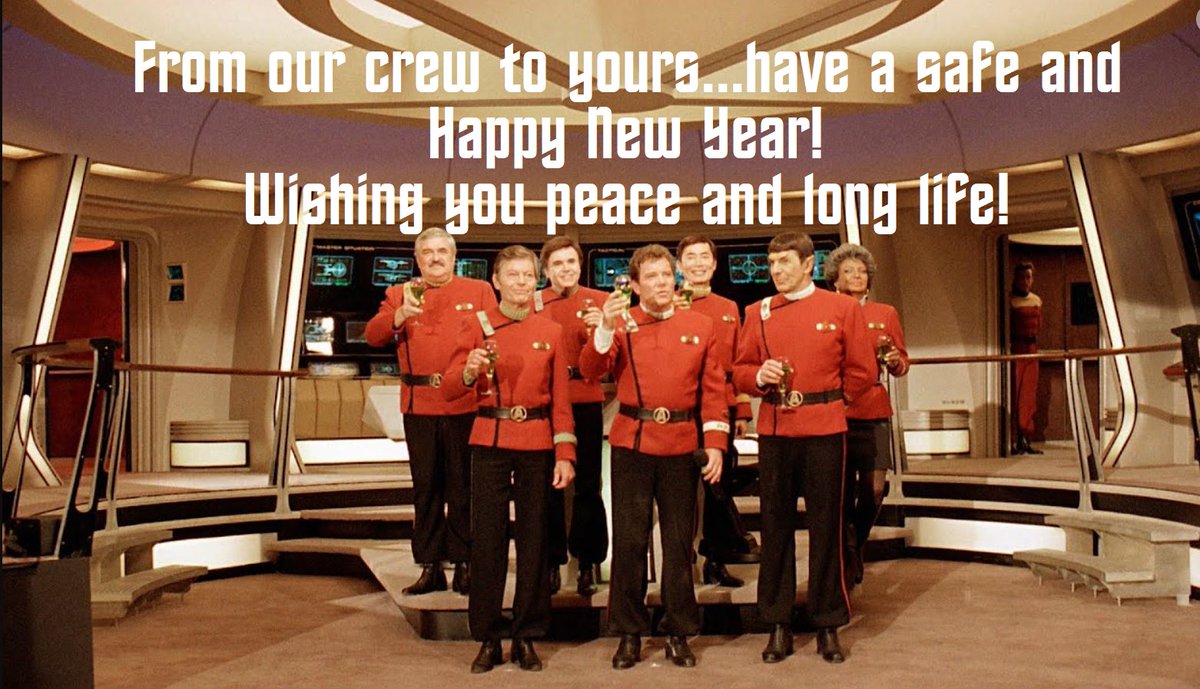 geekstronomy's tweet image. To all of our fans...Have a happy and safe New Year&apos;s! #HappyNewYear #HappyNewYear2025 @StarTrekOnPPlus