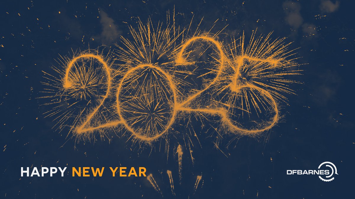 DF Barnes extends heartfelt wishes for a safe and happy New Year! Here's to a year of new opportunities and continued growth.