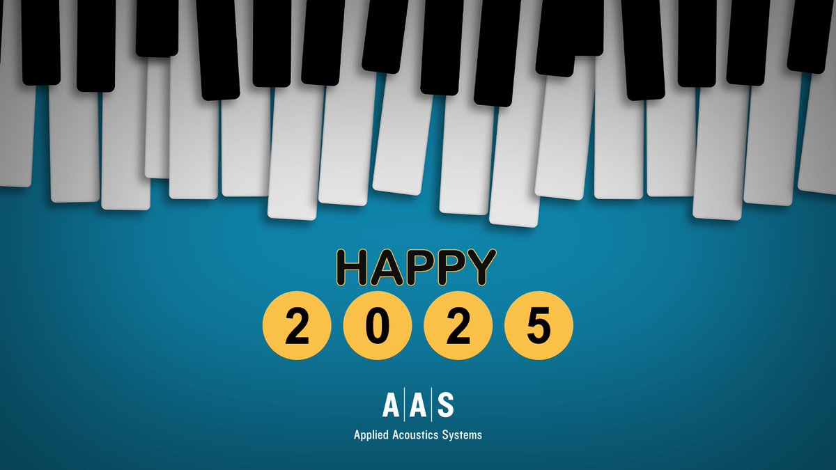From the whole team at Applied Acoustics Systems, Happy 2025! Here's to a year of creativity, inspiration, and making incredible music—let's make it unforgettable together!