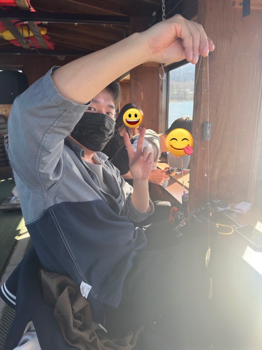 😆わかさぎ釣れたよ😆 