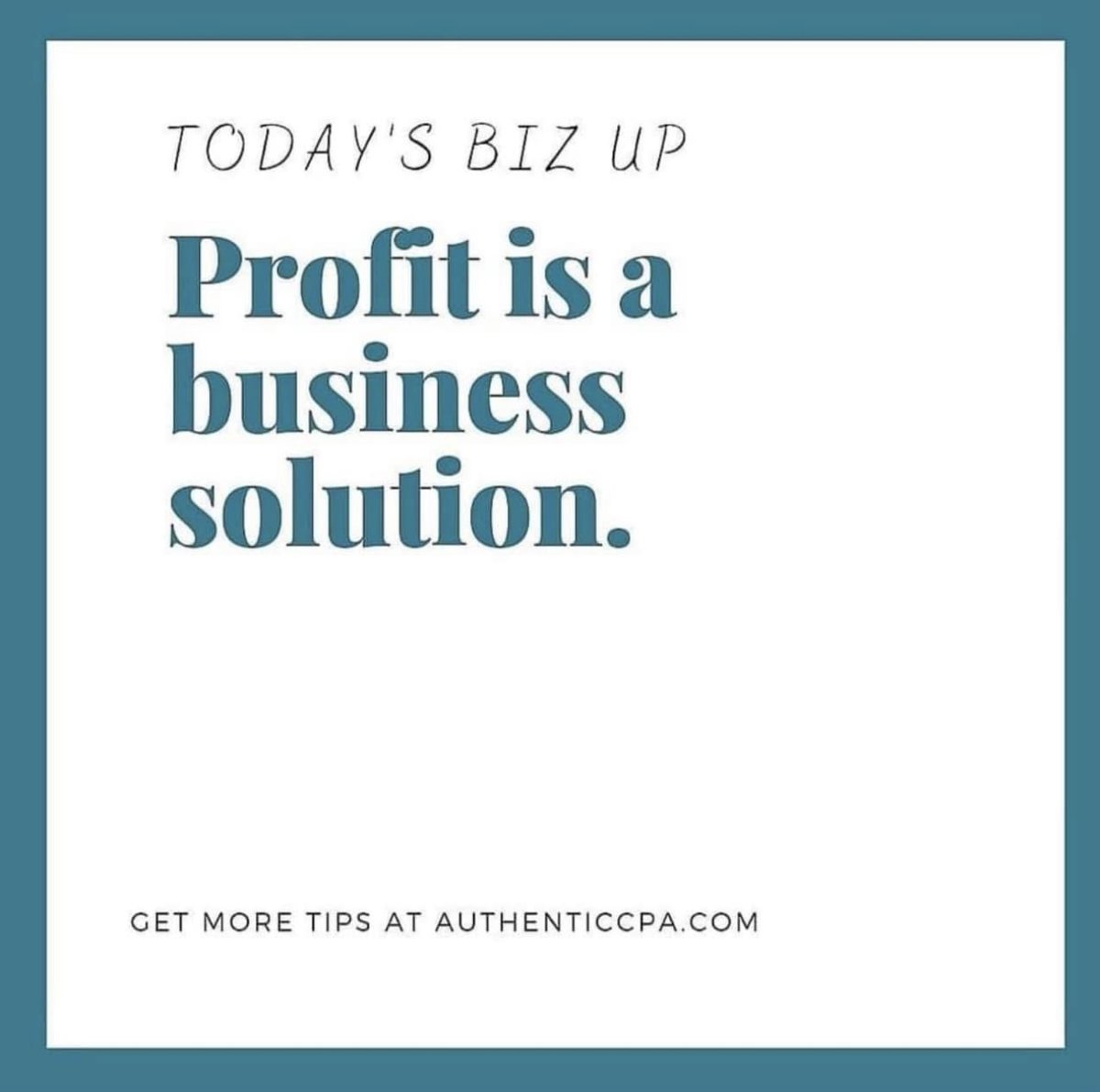 Pierce, CPA & Advisors (@authenticcpa) on Twitter photo 