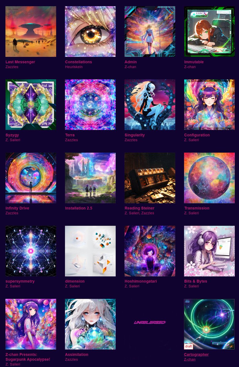 z_salieri's tweet image. What a year #bye2024 #discography #mendicantbioslabs #NewYear #music #doujin #indielabel #EDM #electronicmusic #art