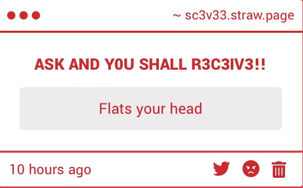 SC3V33's tweet image. 0W!!!!!!!!1 BR0 WHAT TH3 H3CK!!!

SC3V33