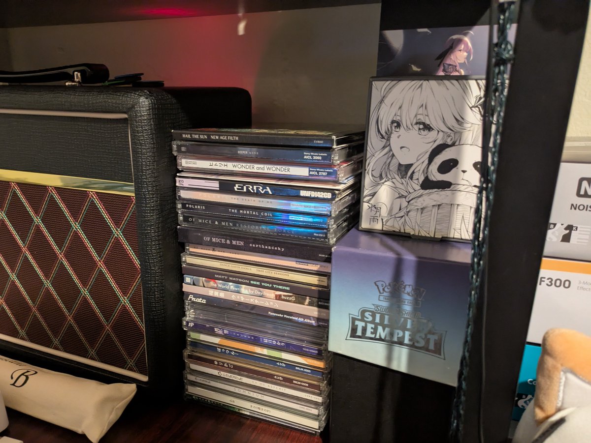 LenRandom's tweet image. I'm making it my mission for next year to get as many CDs of artists I follow. I've made good progress this year.