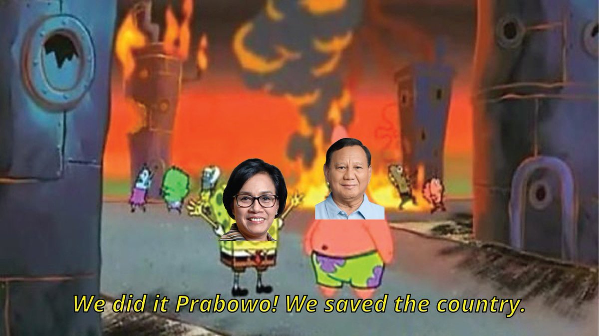 fialamsyah's tweet photo. > teriak welfare state, tapi rampok rakyat dengan naikin PPN
> pas ditolak keras, direvisi. Berasa pahlawan padahal bikin chaos
> opsi progresif kek pajak karbon &amp; pajak ekspor batu bara dari awal gak digubris
> janji kampanye populis, praktiknya antitesis

The govt be like: https://t.co/mpsvUJLlHd
