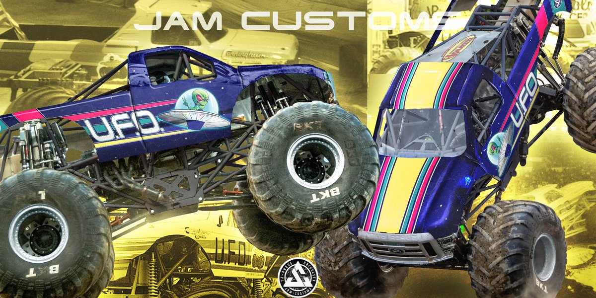 JamCustoms27's tweet photo. UFO Monster Truck - Jam Customs
#MonsterJam
#MonsterTruck https://t.co/ik2dYjm6bi