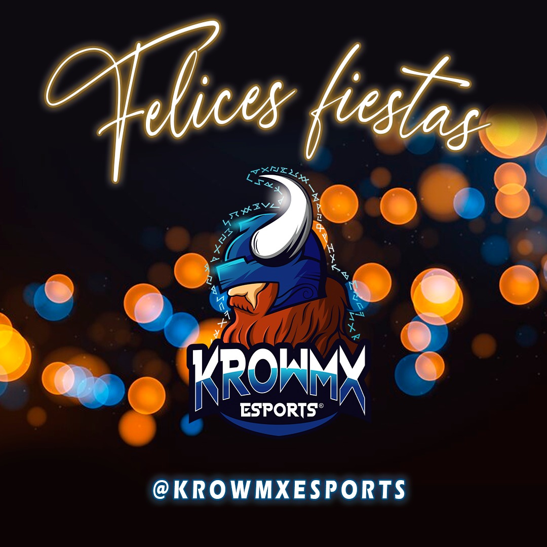 🥳FELICES FIESTAS LES DESEA <a href="/KrowmxEsports/">KrowMx Esports</a> 

🛣️GRACIAS A TODOS POR ACOMPAÑARNOS EN ESTE 2024

#KrowIT ⚔️