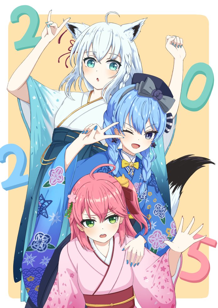 フブキ「ふぶみこめっとさん2025#絵フブキ#miko_Art #ほしまち