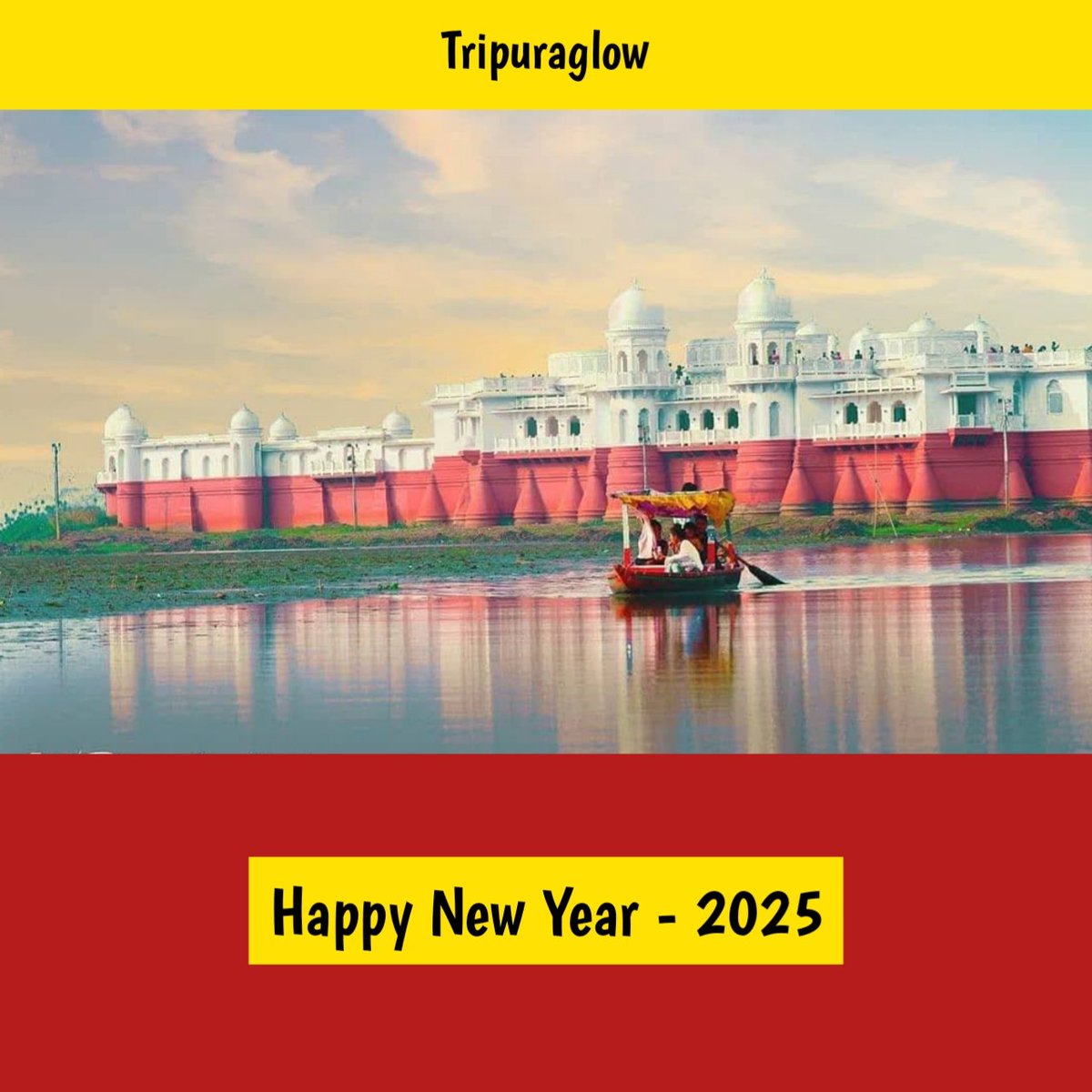 Here's to new beginnings, endless horizons, and memories waiting to be made. Wishing you a year as vibrant and serene as Tripura itself.

Happy New Year!

#Tripuraglow #incredibletripura #tripura #Agartala #northeast #NewYear2025

Picture Credit: Rajarshi Gupta.