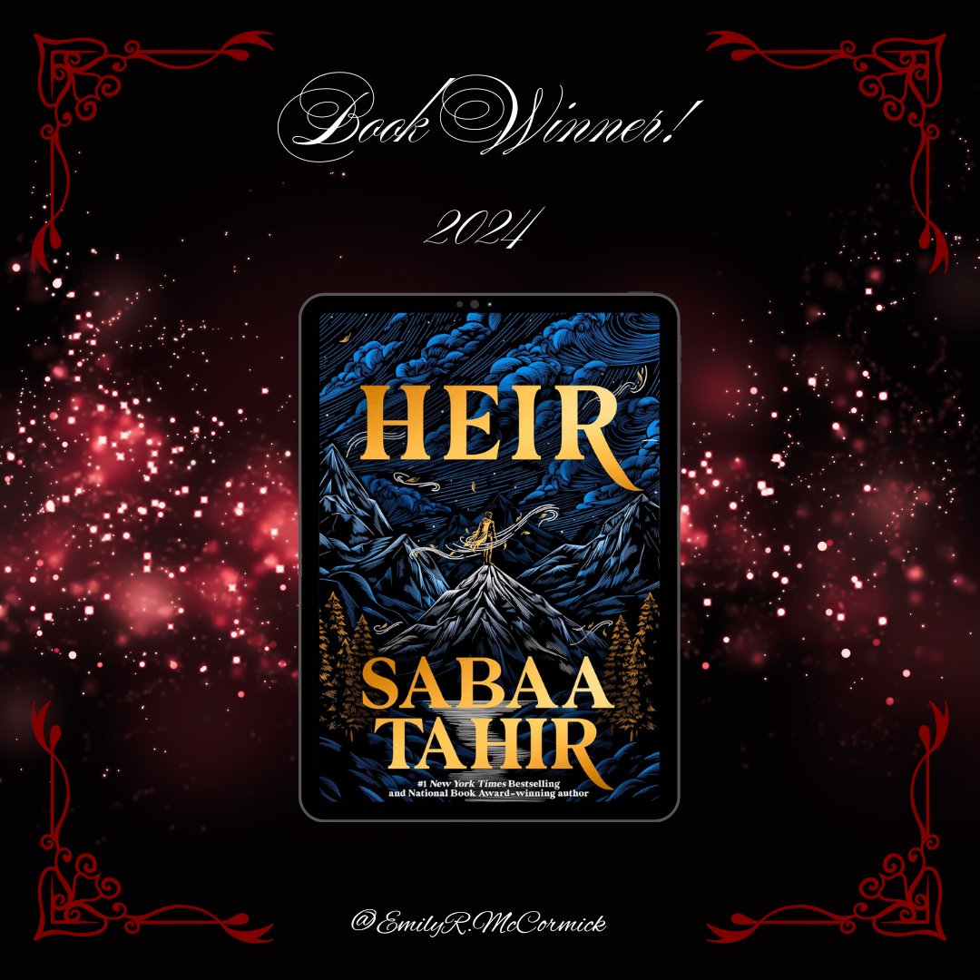 Happy New Year!! 🖤
206 books read and here are the top three favorites of 2024:
Heir by Sabaa Tahir #1
Stalking Jack the Ripper by Kerri Maniscalco
The Perfect Blindside by Leslea D. Wahl
Each and every book earned their spot! Couldn't have asked for a better reading year.