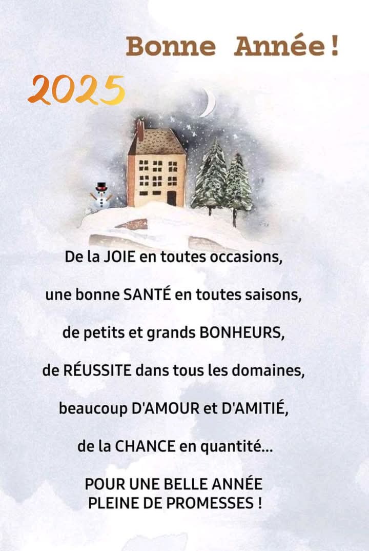 Bonne année ❤