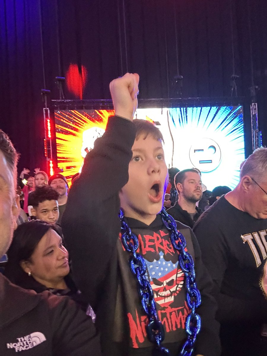 JStraz3's tweet photo. @CodyRhodes Drove up from Cleveland for my sons first event in #wwedetroit unfortunately, he fell and cracked his head open during the Bloodline match at the arena (ER trip) right before your match and missed it.  Hope to get the chance to see you again soon! https://t.co/FztrKxDVxc