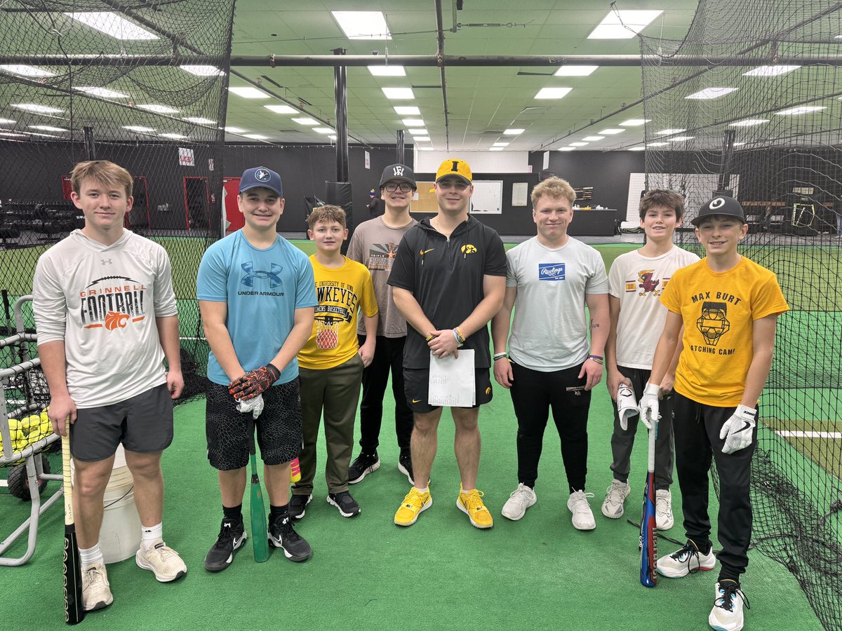 The Max Burt Hitting camp wrapped up today! Thanks to everyone for attending! <a href="/maxeburt/">Max Burt</a>