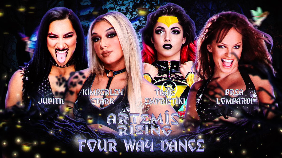 Rose City Wrestling (@rosecitybse) on Twitter photo The first of two Artemis Championship qualifiers sees <a href="/ShapeOfHatex/">πΉππ³πΈππ·.</a>, <a href="/BreaLombardi/">Flying Spaghetti Monster</a>, <a href="/TheFlamingOmen/">ThaΓ―s EmpristikΓ β€οΈβπ₯</a> and <a href="/KimberIeyStark/">ππ’π¦π¦π²! α
α
α
α
α
α
α°α©</a> each take a corner, and try and be the last woman standing in their matchup! The first of two Artemis Championship qualifiers sees <a href="/ShapeOfHatex/">πΉππ³πΈππ·.</a>, <a href="/BreaLombardi/">Flying Spaghetti Monster</a>, <a href="/TheFlamingOmen/">ThaΓ―s EmpristikΓ β€οΈβπ₯</a> and <a href="/KimberIeyStark/">ππ’π¦π¦π²! α
α
α
α
α
α
α°α©</a> each take a corner, and try and be the last woman standing in their matchup!