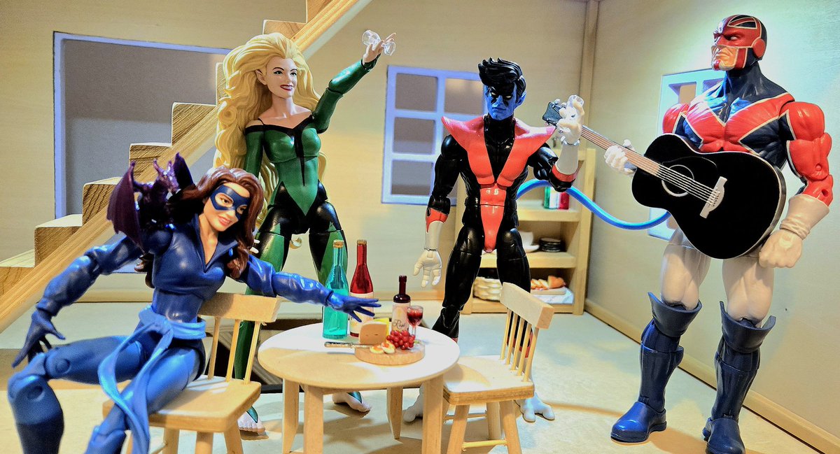 XmenFanRicardo's tweet photo. #Excalibur wishes you a Happy New Year 2025! Unfortunately, #RachelSummers could not make it to the party due to unforeseen circumstances...
@Ryan_Ting @DanYunIsTrying @HardingArt
#Xmen #XmenHeroes #Hasbro #HasbroPulse #MarvelLegends #ActionFigures #XmenPhotos #Disney #Marvel https://t.co/ureLOolvc1