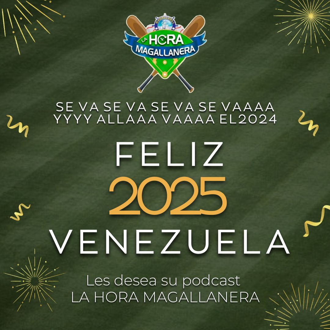 Se va se va  se vaaaaaa yyy allaaaaa vaaaaaaa el 2024 !!!!

Les deseamos un feliz y próspero año 2025 en nombre de un servidor <a href="/carlitosfeo19/">Carlos Feo</a> y de todo el equipo de su Podcast La Hora Magallanera <a href="/HoraMagallanera/">La Hora Magallanera</a> !!!!