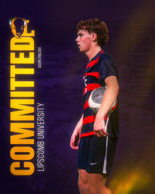 Big Congrats to alum Gavin English on his commitment to Lipscomb University. 🔥🤝 🦬