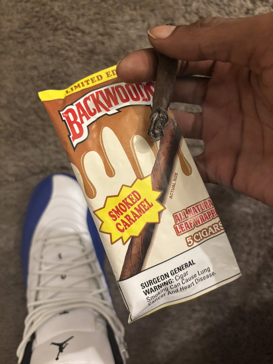 Baggzforever's tweet image. Had to try these before 2024 ends….

#Backwoods #BackwoodsCigars #SmokedCaramel