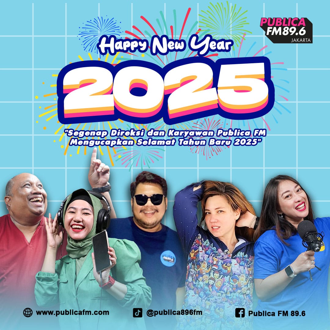 Happy new year 2025 guys!!
Semoga di tahun yang baru ini bisa membawa keberuntungan, kesehatan, kesuksesan untuk kita semua dan tentunya tetap Jadilah Versi Terbaik Dirimu ya guys✨

#publica896fmjakarta #jadilahversiterbaikdirimu #newyear #happynewyear2025 #2025