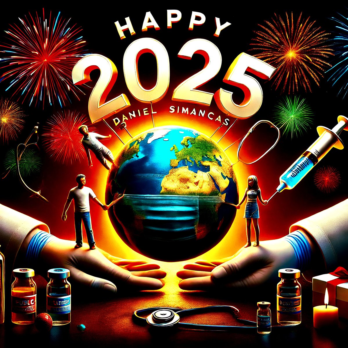 Por un mejor futuro para mi Ecuador y para el mundo. Feliz 2025