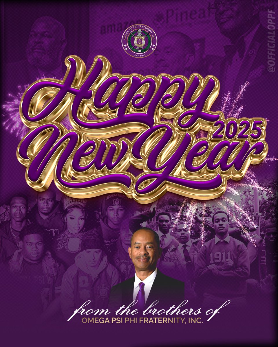 OfficialOPPF's tweet photo. Happy New Year! Wishing you and your families a 2025 filled with prosperity, peace, and joy! #FIETTS #OmegaPsiPhi https://t.co/hWTW5IESTi
